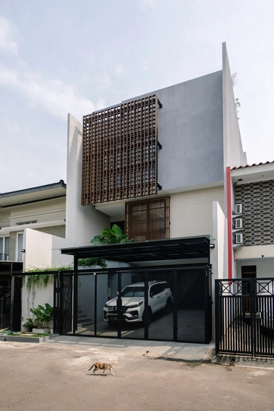 Casa CO / Studio Dinding - Fotografía exterior, Interiores De Casas