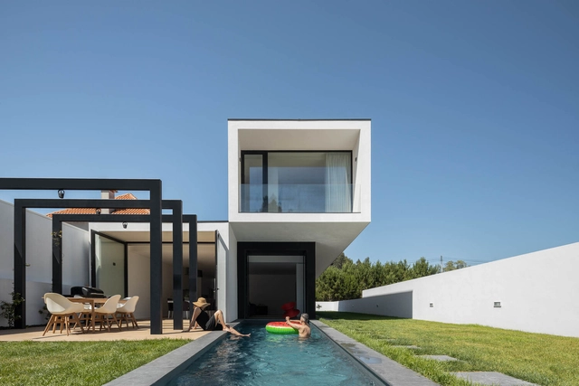 Casa Diagonal / FRARI - architecture network - Fotografia de Exterior, Casas, Jardim, Fachada