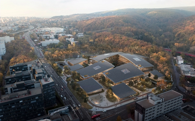 BIG diseña un centro europeo de inteligencia artificial y ciberseguridad en Bratislava - Imagen Principal