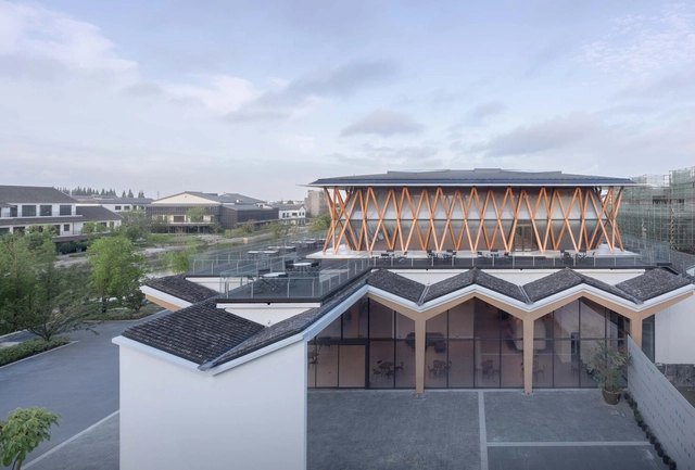 西塘古镇，市集上的美术馆 / 山水秀建筑事务所 - 建筑图, 市场, 表皮
