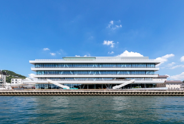 海边市政厅，濑户内海尾道市市政厅 / 日建设计 - 建筑图, 办公设施