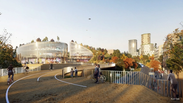 BIG e A-Lab divulgam projeto para novo distrito de inovação na Noruega - Imagem de Destaque