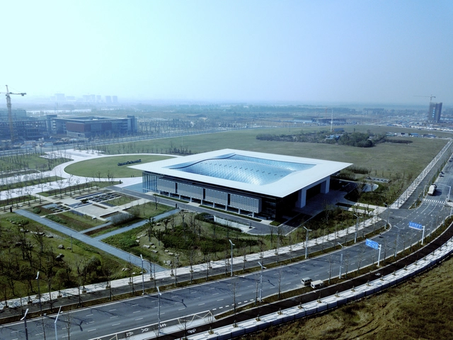 国家网络安全人才与创新基地展示中心 / 中信设计 - 建筑图, 展览中心