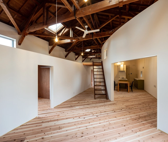 O 房改造 / Yasuhiro Sawa Design Office - 室内图, 更新项目, 楼梯, 门