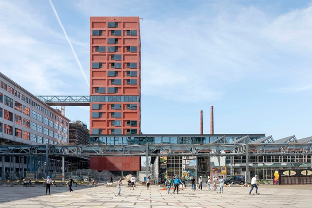 Haasje Over Apartments / VMX Architects - Exterior Photography, Social Housing, Facade