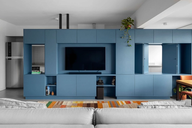 Apartamento AFR / Dezembro Arquitetos - Fotografia de Interiores, Decoração , Cozinha, Fachada, Cadeira, Bancada