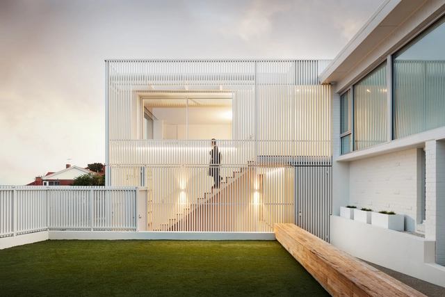 白色视窗 / Biotope Architecture + Interiors - 建筑图, 独立住宅, 楼梯