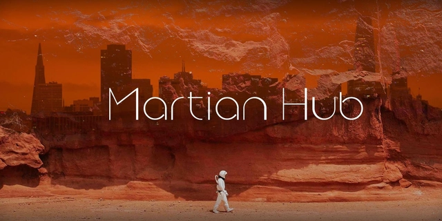Martian Hub - Mars Housing Colony Design Challenge - Featured Image