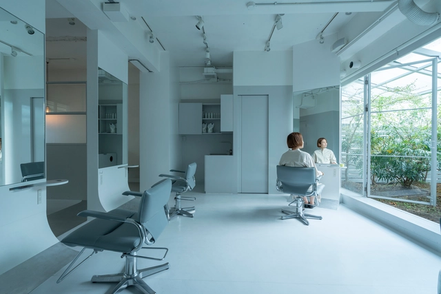 Maitre Hair Salon / FATHOM - Interior Photography, Retail Interiors, Chair, Table