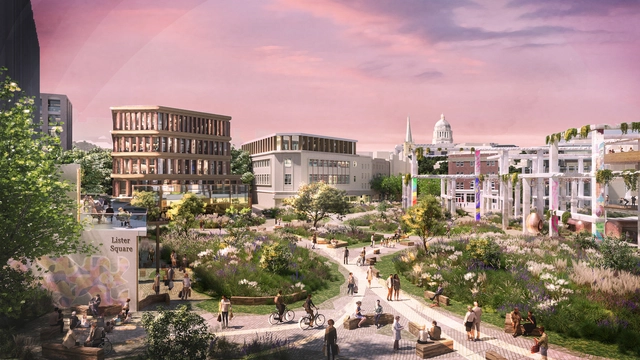 Heatherwick Studio divulga proposta para o centro da cidade de Nottingham - Imagem de Destaque