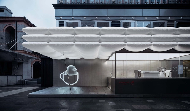 Birdie Cup Coffee / F.O.G. Architecture - Interior Photography, Coffee Shop, Facade, Column, Arch