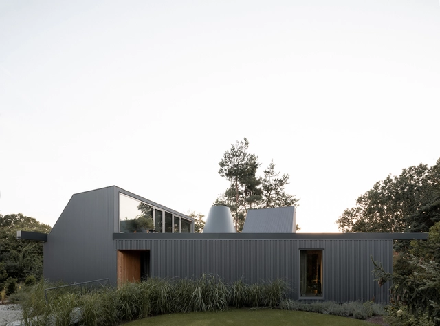 湖畔阶地上的小屋 / UGO Architecture - 建筑图, 细部, 表皮