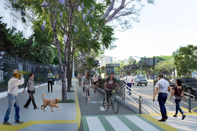 Del Libertador: la primera calle compartida de la Ciudad de Buenos Aires - Imagen Principal