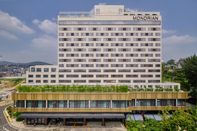 Mondrian Seoul Itaewon Hotel / Gansam Architects & Associates - Exterior Photography, Hotels Interiors