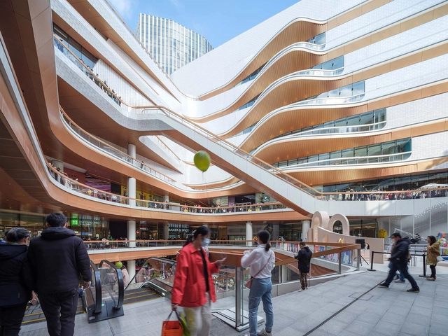 上海久光中心 / UNStudio + Nihon Sekkei - 建筑图, 购物中心