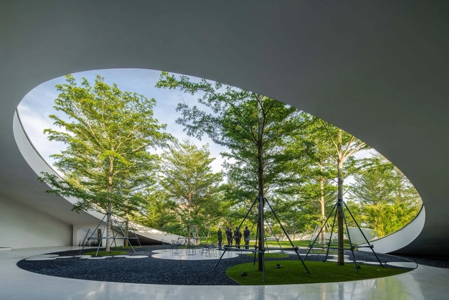 海口言艺术馆 / 肆零建筑 - 建筑图, 美术馆