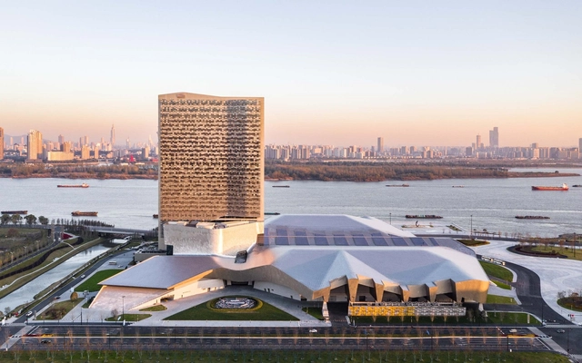 扬子江国际会议中心 / Morphosis Architects - 建筑图, 文化中心