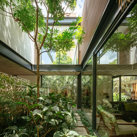 Cobogó House / CHX Arquitetos - Exterior Photography, Houses