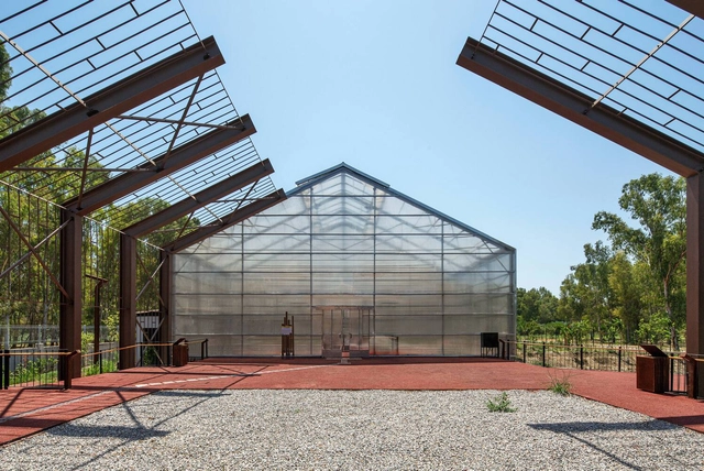 Centro de desarrollo agrícola de Izmir - Sasalı Biolab / Mert Uslu Architecture - Fotografía exterior, Centro De Investigación, Fachada