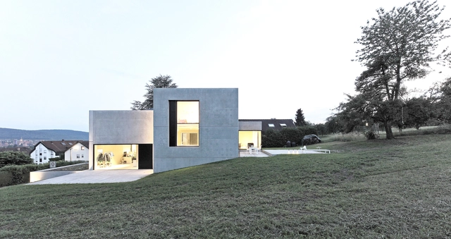SG 住宅 / Finckh Architekten - 建筑图, 独立住宅, 表皮