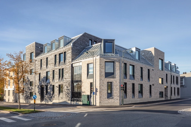 Ankers Hage 住房 / Solli arkitekter - 建筑图, 居住建筑