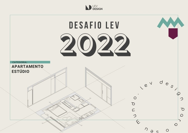 Desafio Lev - Apartamento Estúdio - Imagem de Destaque
