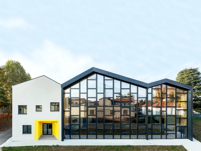 科洛迪小学 / Settanta7 - 建筑图, 细部, 表皮