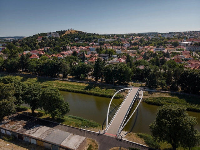 最适宜骑行桥 Kalvarsky  / Strasky Husty a partneri (SHP) + NOPS - 建筑图, 细部