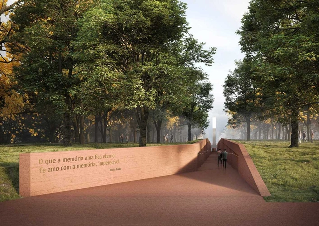 Memorial em homenagem às vítimas de Brumadinho já está em fase de construção - Imagem de Destaque