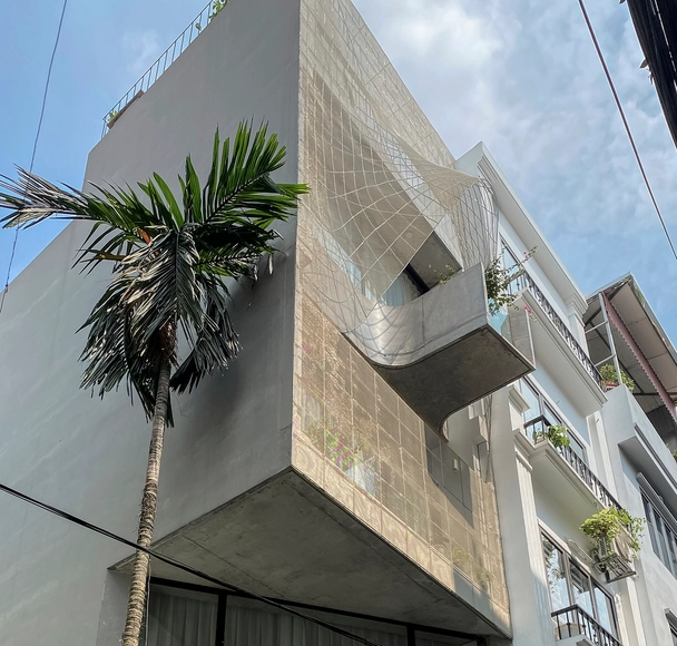 弄巷住宅，Maison Q / Nghia-Architect  - 建筑图, 独立住宅