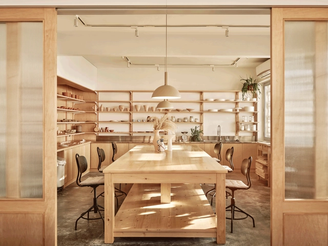 From Mud Design Studio / Rawan Muqaddas - Interior Photography, Cultural Interiors, Kitchen, Door, Table, Chair