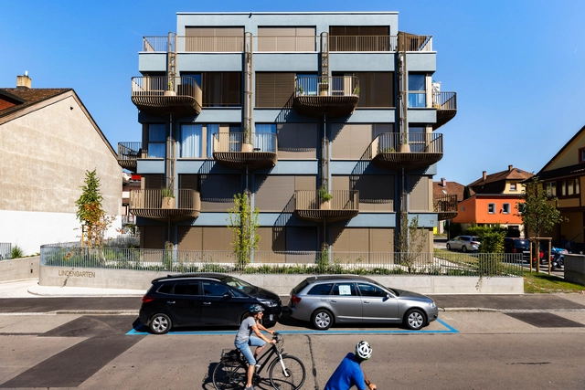 New Lindengarten 公寓 / Volpatohatz - 建筑图, 公寓