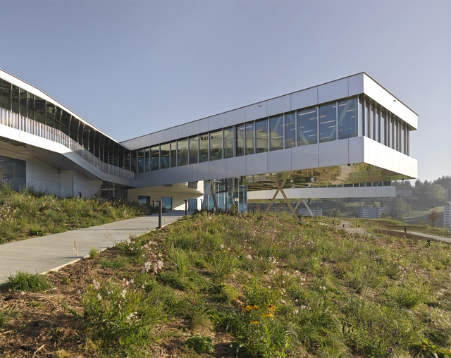 Les Saignoles 爱彼高级制表厂 / Kunik de Morsier architectes - 建筑图, 办公建筑, 表皮