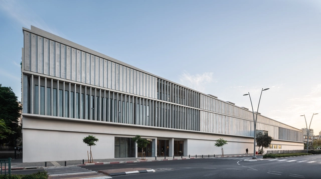 Museo de Arte Israelí Ramat Gan / Efrat Kowalsky Architects - Fotografía exterior, Museo, Fachada