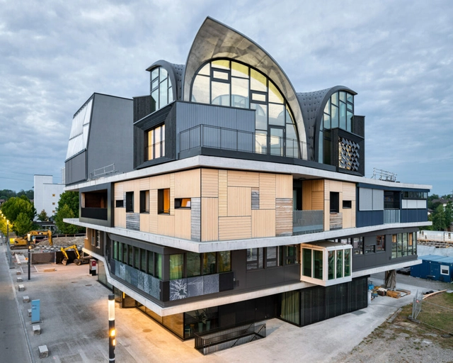 La unidad HiLo de ETH Zurich eleva los estándares del diseño con hormigón sostenible - Imagen Principal