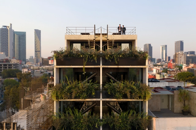 AO Tower / Jorge Hernández de la Garza  - Exterior Photography, Office Buildings