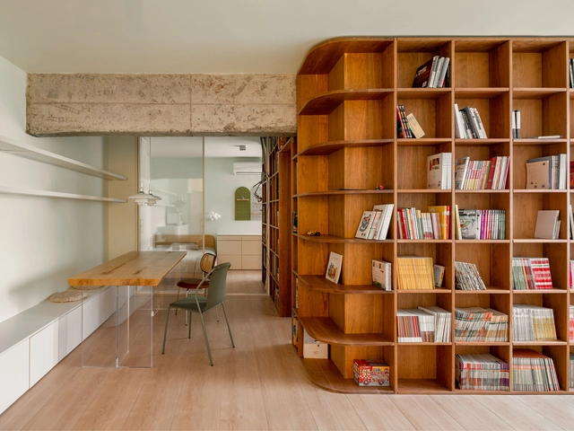 Casa das Estantes / Atelier D+Y - Fotografia de Interiores, Interiores De Apartamentos