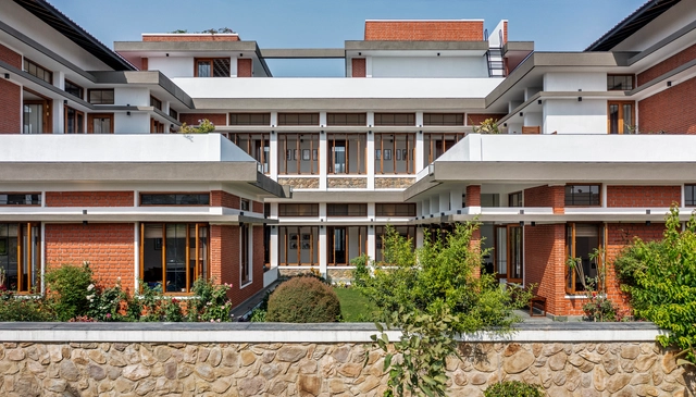 灵感显现住宅 / The Vrindavan Project - 建筑图, 独立住宅