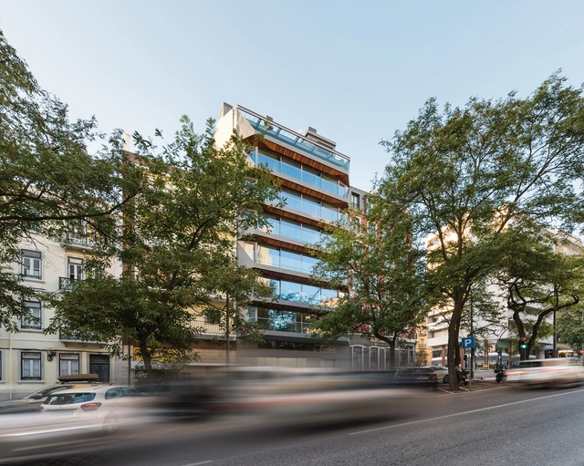 Edificio Duque de Loulé 44 / Saraiva + Associados - Fotografía exterior, En Detalle