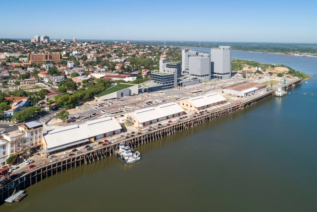 Oficinas de Gobierno Paraguay / MSGSSV - Fotografía exterior, Ministerio, Urbano, Costa