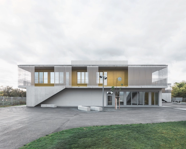小尺度聚落与灵活教学，德国 Albert Schwerizer 学校 / AFF Architekten - 建筑图, 中小学校