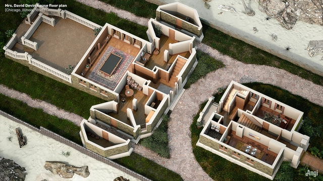 Série de renderizações mostra três projetos não construídos de Frank Lloyd Wright - Imagem de Destaque