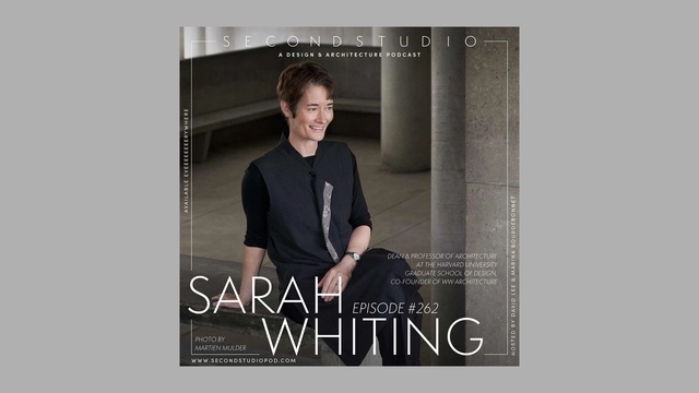 The Second Studio Podcast: Interview with Sarah Whiting - Featured Image