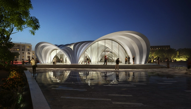 Zaha Hadid Architects comienza la construcción de las estaciones de metro de Dnipro, Ucrania - Imagen Principal