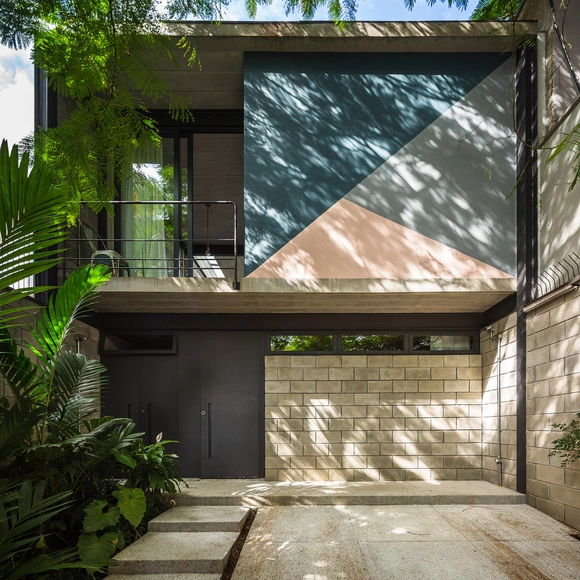 Ubaíra 住宅 / Terra e Tuma Arquitetos Associados - 建筑图, 独立住宅, 表皮