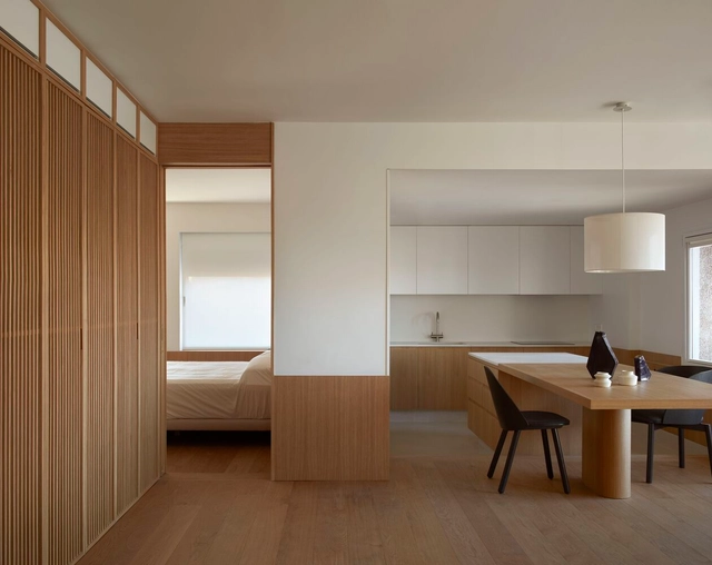 Casa JS / HORMA estudio de arquitectura - Fotografía interior, Renovación, Cocina, Fijación Vigas, Fachada, Mesas, Encimera, Sillas