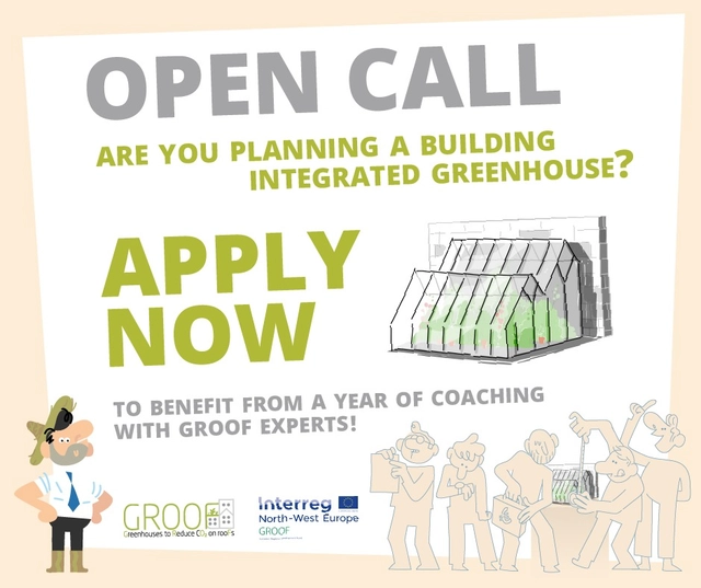 OPEN CALL : Rooftop or Facade-Integrated Greenhouse Projects for 12 months of Interdisciplinary coaching - Featured Image