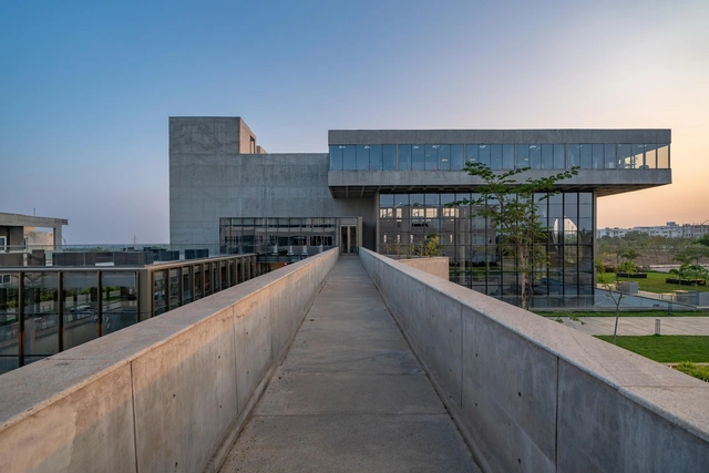 Woxsen University / Designhaaus Solutions - Exterior Photography, University, Facade