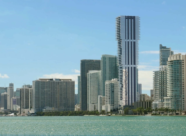 Paul Clemence captura el Elysee Edgewater de Arquitectonica, el edificio residencial más alto de Miami  - Imagen Principal