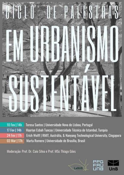 Princípios do Urbanismo Sustentável: ciclo de palestras - Imagem de Destaque